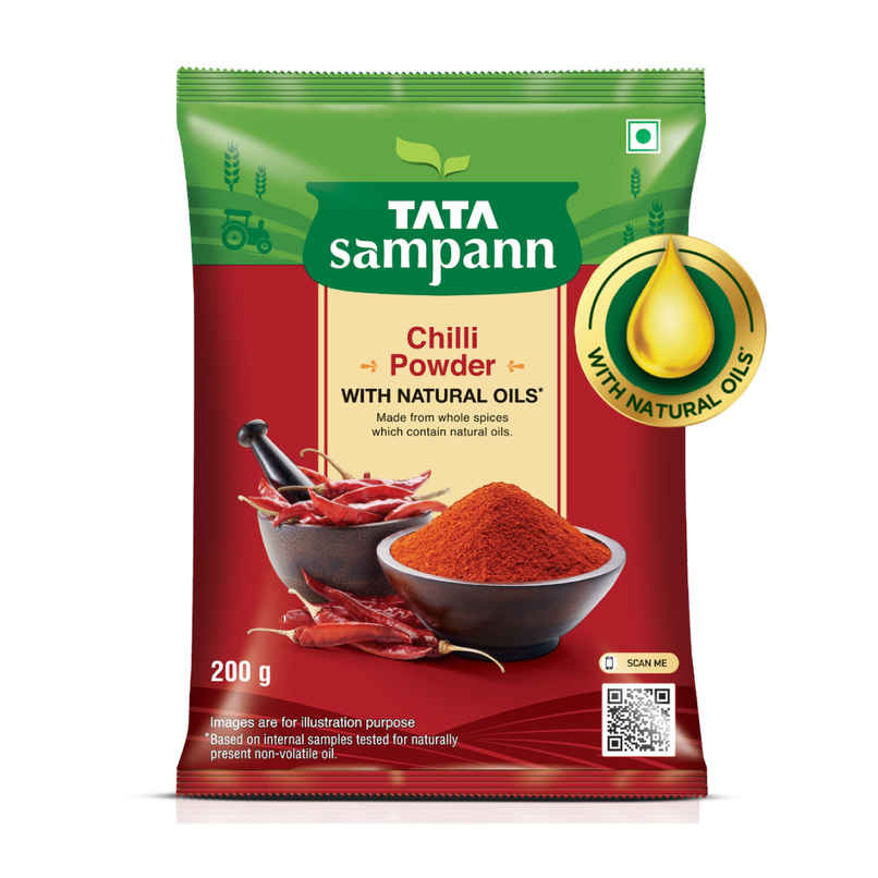 Tata Sampann Chilli Powder with Natural Oils Lal Mirchi Powder Tata Sampann Chilli Powder with Natural Oils Lal Mirchi Powder