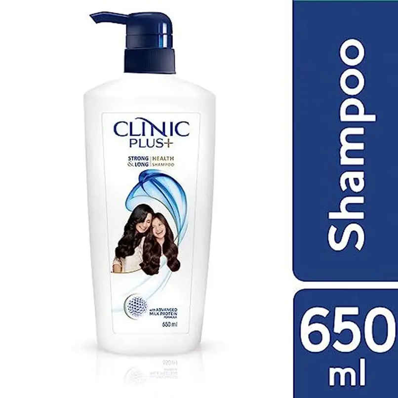 Clinic Plus Strong & Long Shampoo with Milk Proteins and Multivitamins Clinic Plus Strong & Long Shampoo with Milk Proteins and Multivitamins