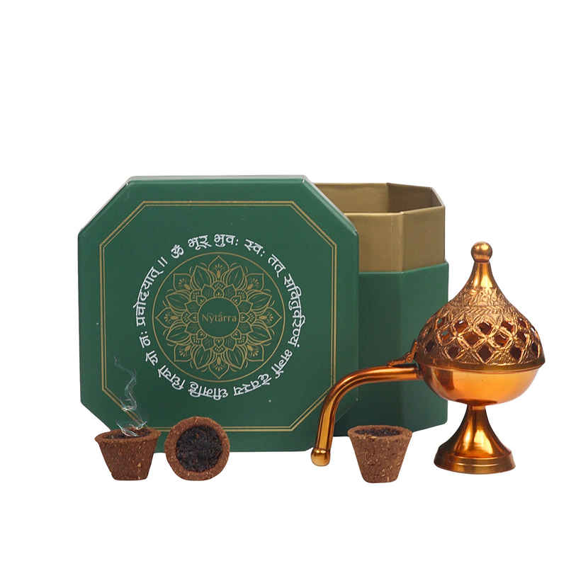 Nytarra Naturals Sacred Brass Gift Box