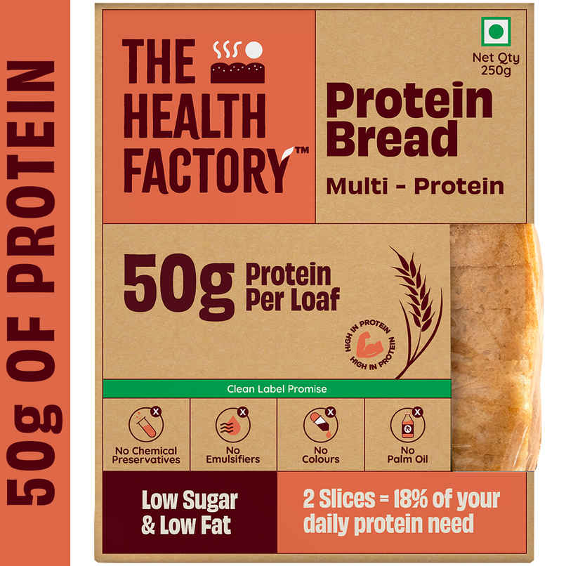 The Health Factory Multi Protein Bread | Clean Label - Not Brown
