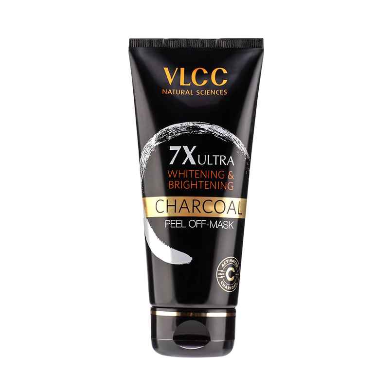 VLCC 7X Ultra Whitening & Brightening Charcoal Peel Off Mask VLCC 7X Ultra Whitening & Brightening Charcoal Peel Off Mask