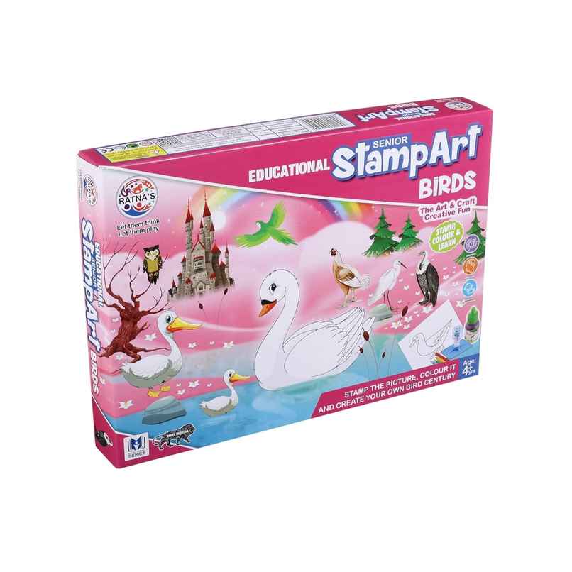 Ratna's Stamp Art | S Birds