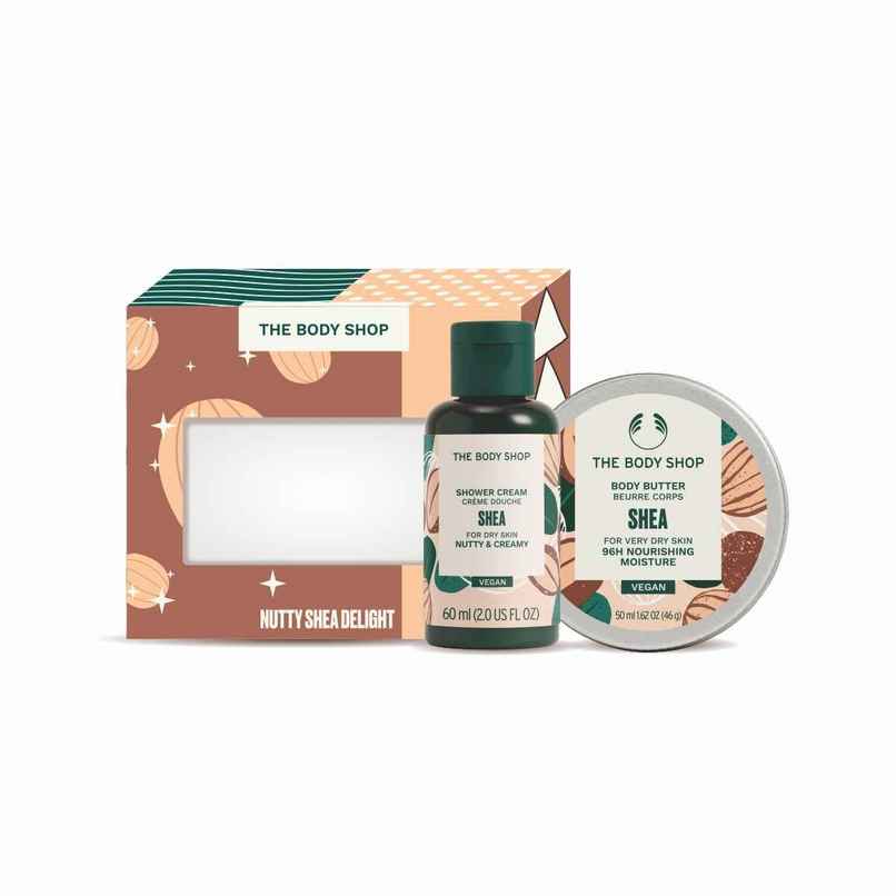 The Body Shop Shea Shower Cream And Body Butter Gift Box
