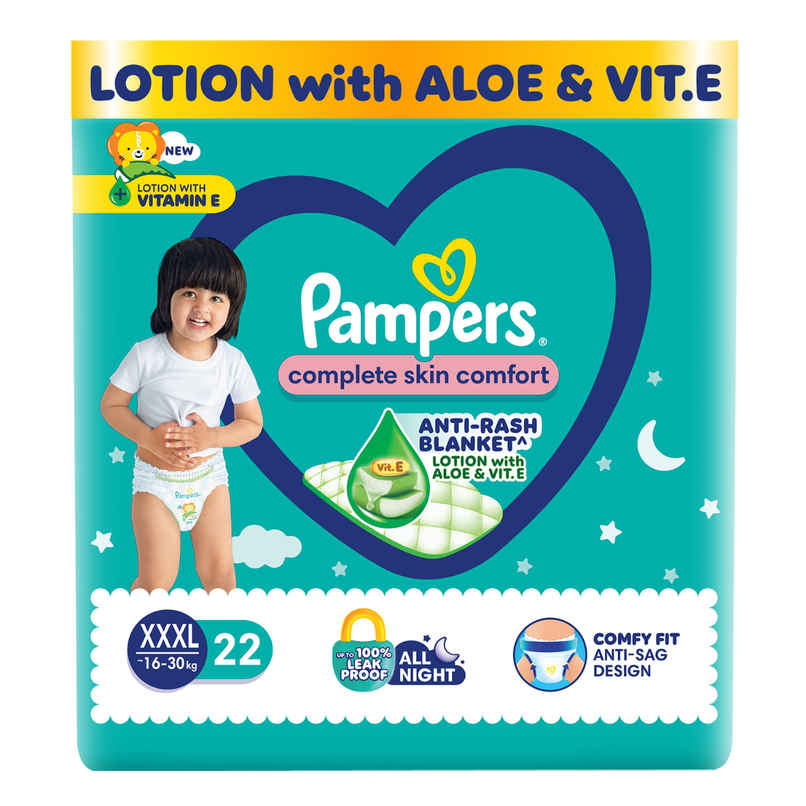 Pampers All Round Protection Baby Diapers | Pant Style | 3XL | 22 pcs Pampers All Round Protection Baby Diapers | Pant Style | 3XL | 22 pcs