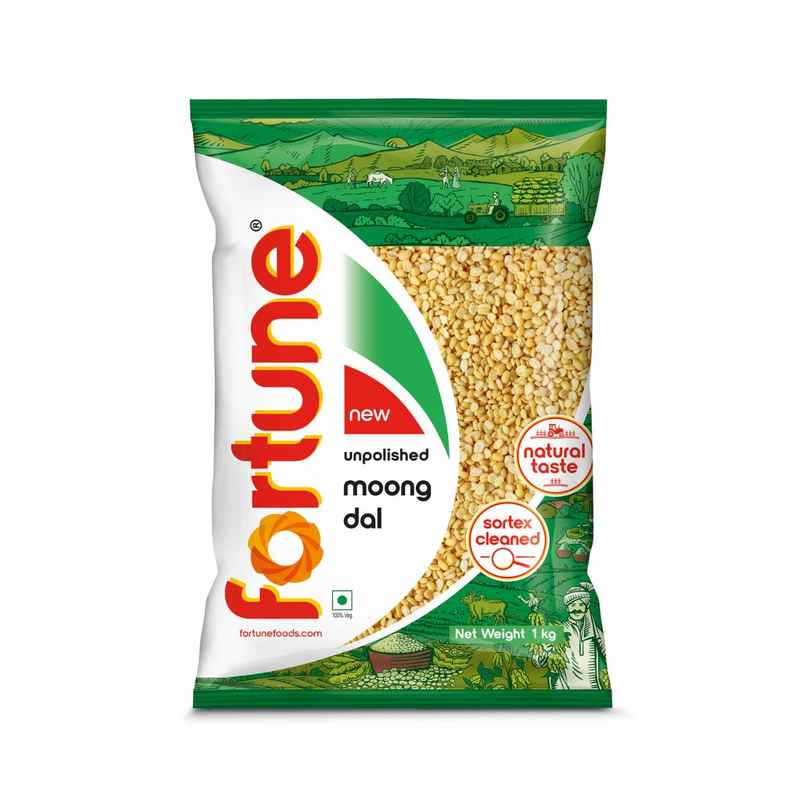 Fortune Unpolished Moong Dal