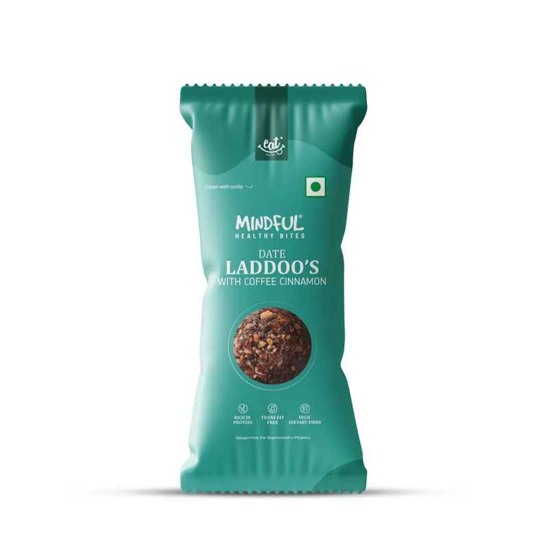 Eat Anytime Coffee Cinnamon Date Laddoo