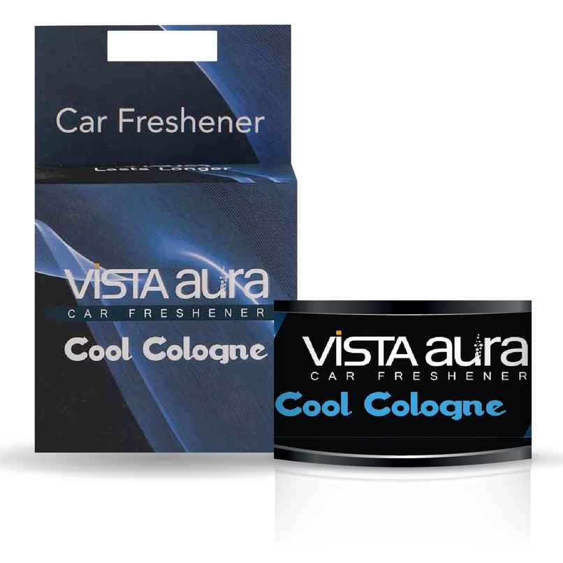 Vista Auto Care Aura Car Freshener- Cool Cologne