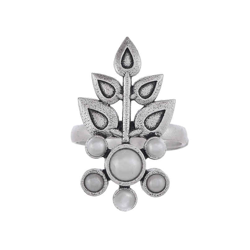 Voylla Fresh Fern Rue Ring