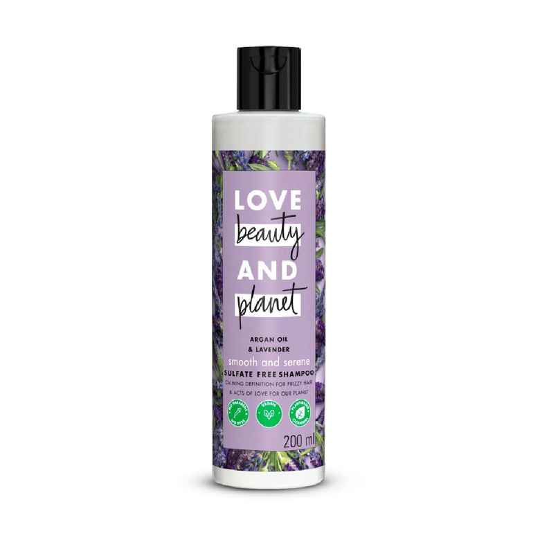 Love Beauty and Planet Argan Oil And Lavender Smooth And Serene Sulfate Free Shampoo Love Beauty and Planet Argan Oil And Lavender Smooth And Serene Sulfate Free Shampoo