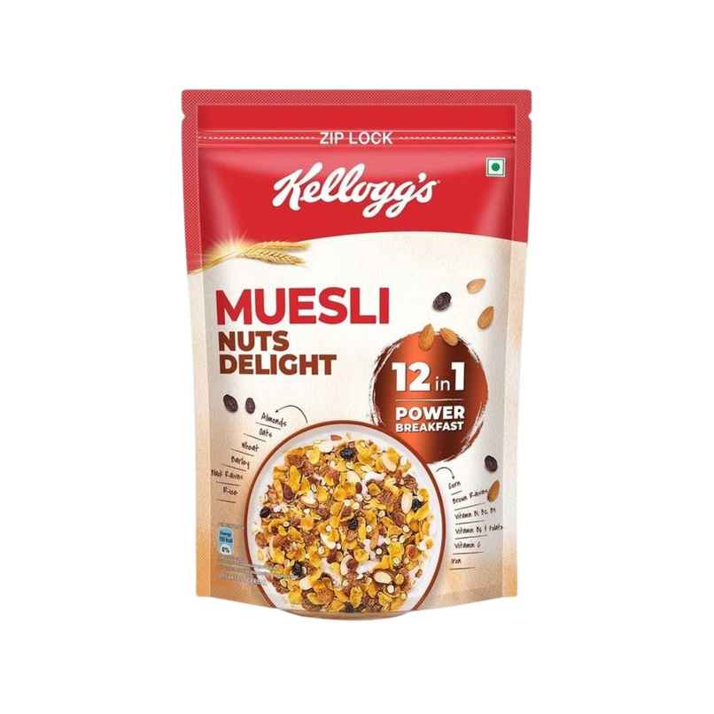 Kellogg's Muesli Nuts Delight 12-in-1 Power Breakfast Kellogg's Muesli Nuts Delight 12-in-1 Power Breakfast