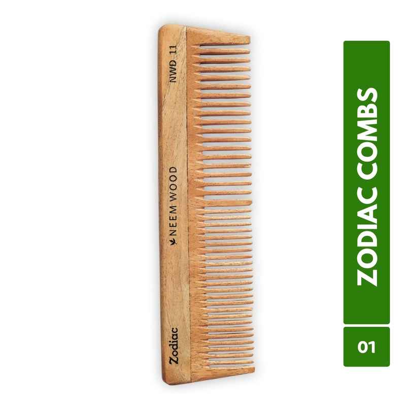 Zodiac Neem Wood Comb 11