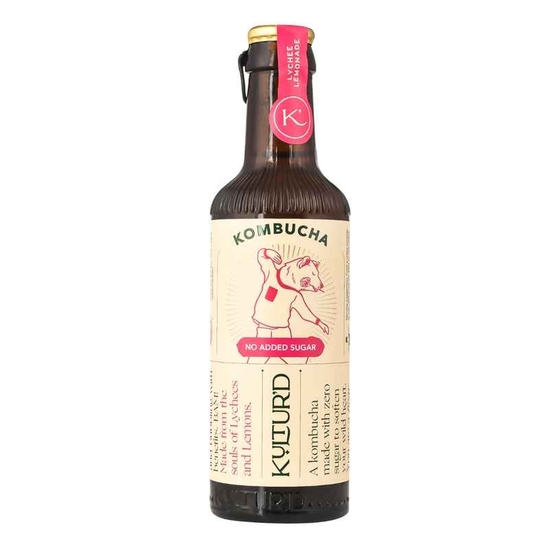 Kultur'D Kombucha Lychee Lemonade Kombucha