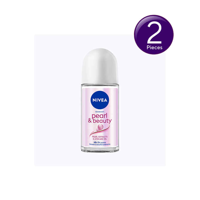 Nivea Pearl and Beauty Roll On Pack of 2 Nivea Pearl and Beauty Roll On Pack of 2