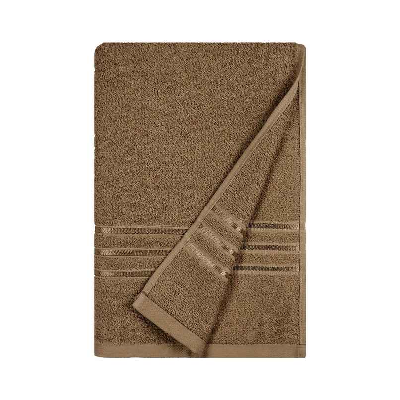 Home Elegance by myTrident Comfort Living Cotton Bath Towel | 70cm x 140cm | 400 GSM | Coconut Shell