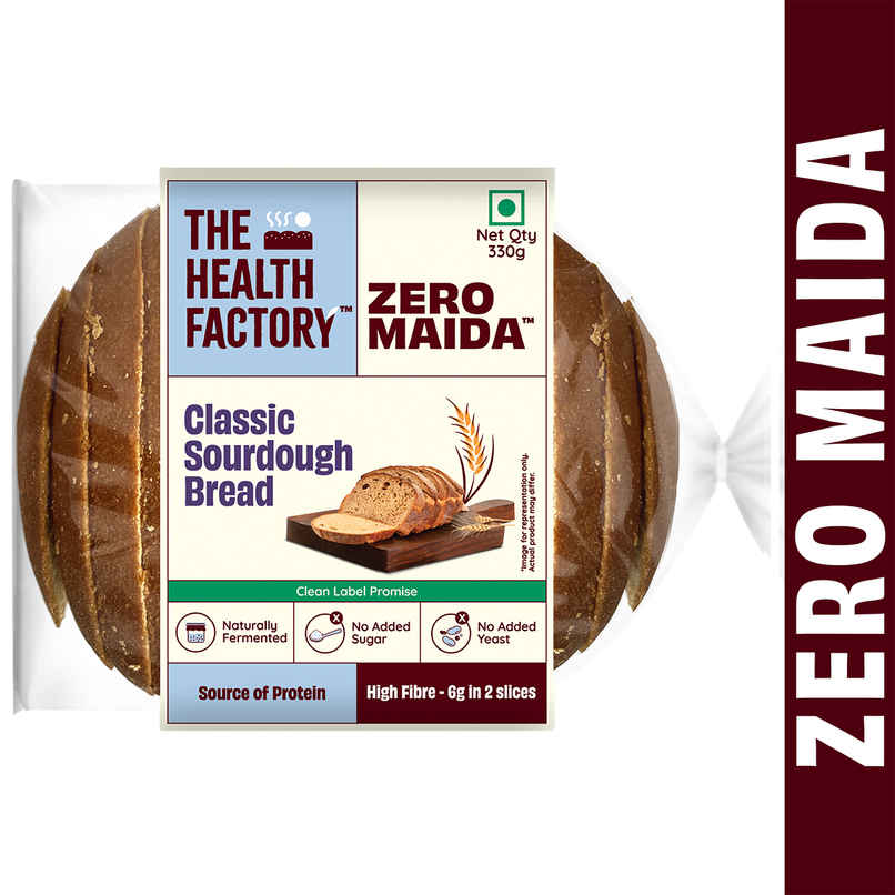 The Health Factory Zero Maida Classic Sourdough | Clean Label