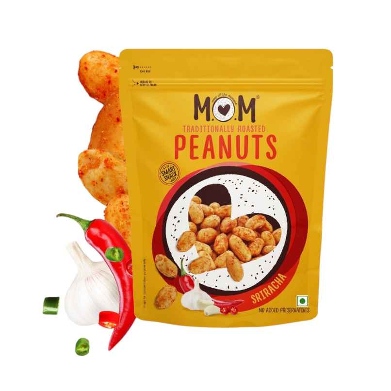 MOM Sriracha Roasted Peanuts