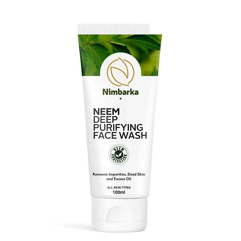 Nimbarka Neem Deep Purifying Face Wash Removes Impurities Dead Skin & Excess Oil Nimbarka Neem Deep Purifying Face Wash Removes Impurities Dead Skin & Excess Oil