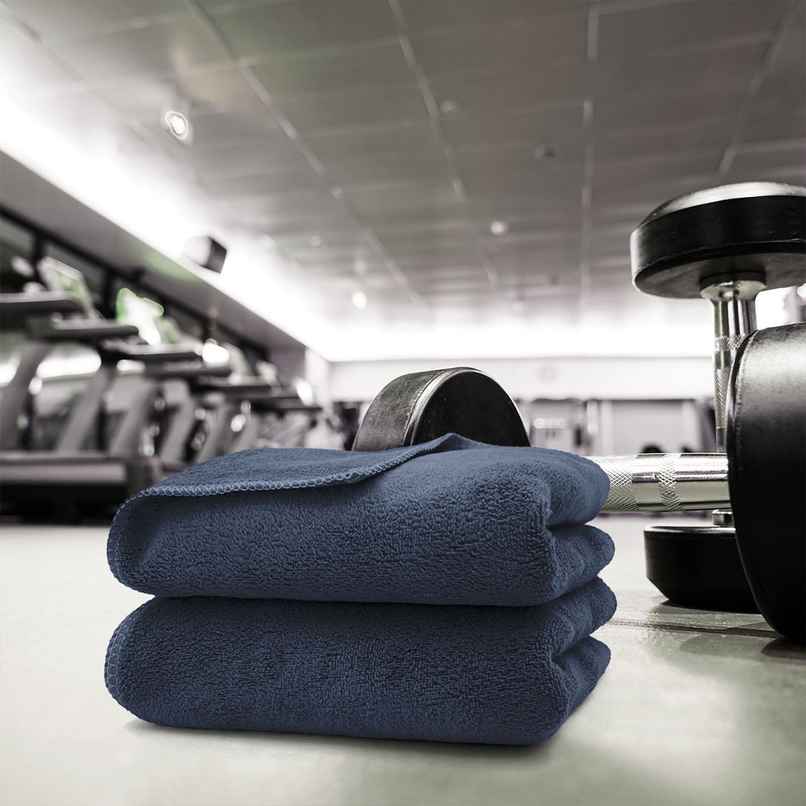 Sassoon Microfiber Gym-Sports Towel | Denim | 40 x 60 cm