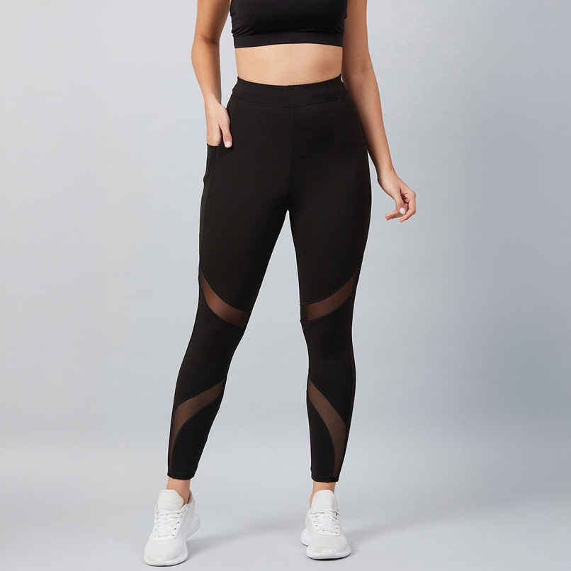 Women's Ultra stretch Fit High Rise Solid Yoga Pants Leggings