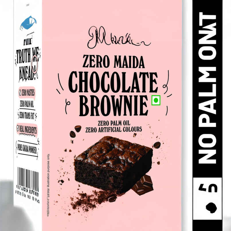 The Baker's Dozen Zero Maida Chocolate Brownie | Bakery Delight