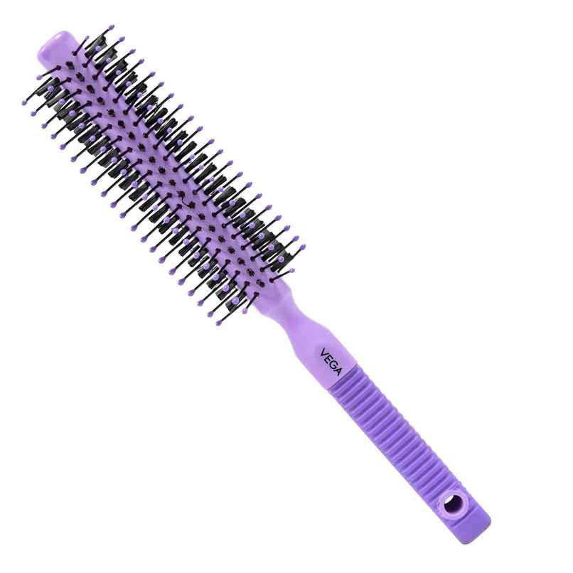 VEGA Round Hair Brush For Adding Curls | Volume & Waves In Hair|Unisex Color May Vary (R2-Rb) VEGA Round Hair Brush For Adding Curls | Volume & Waves In Hair|Unisex Color May Vary (R2-Rb)