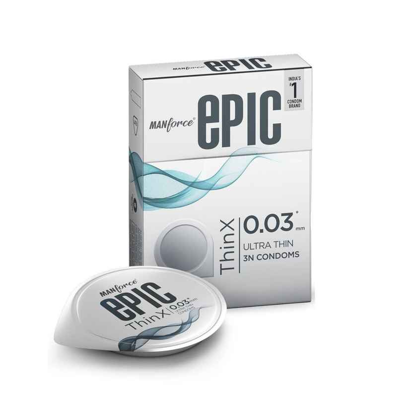 Manforce Epic Thinx Ultra Thin Condoms Manforce Epic Thinx Ultra Thin Condoms