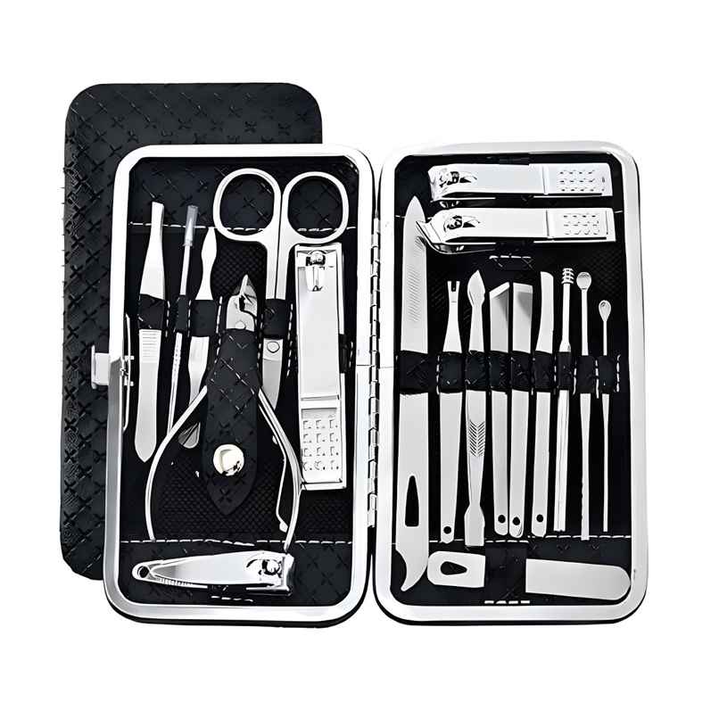 Bronson Professional Manicure And Pedicure Tool Set | 19 In 1 With Storage Case Bronson Professional Manicure And Pedicure Tool Set | 19 In 1 With Storage Case