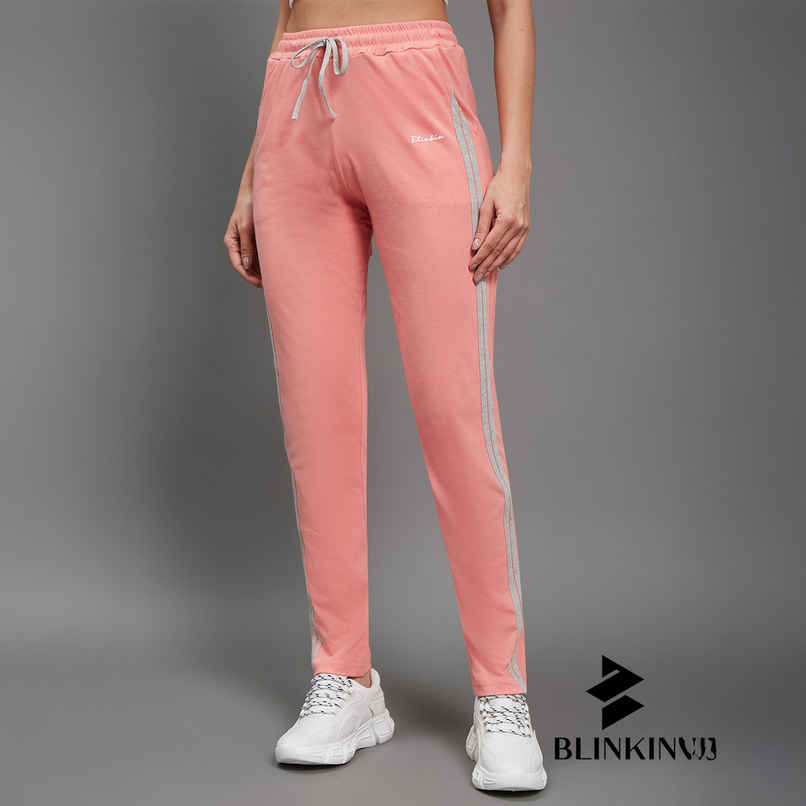 Women's Mid Rise Striped Women's Track Pant