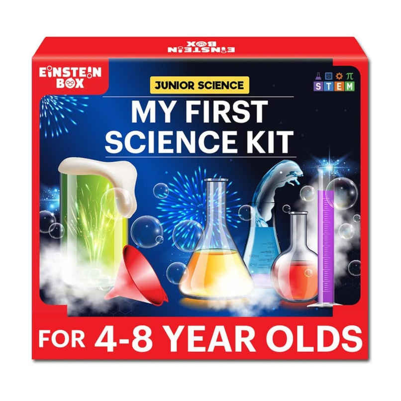 Einstein Box My First Science Kit For Boys And Girls Ages 4-6-8 Years