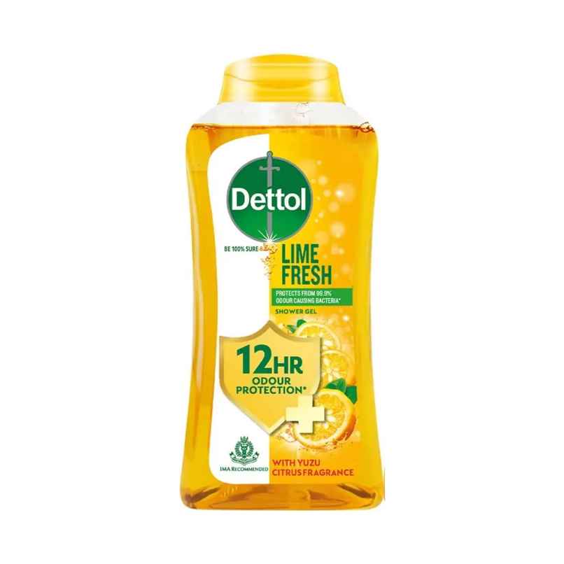Dettol Body Wash and shower Gel | Lime Fresh Bottle