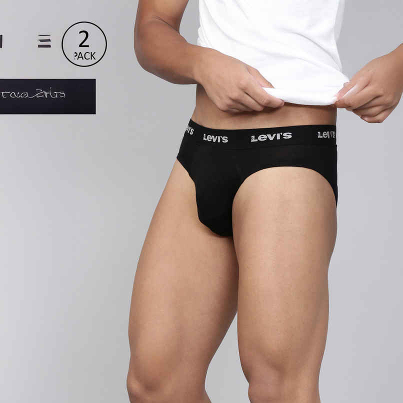Levi's 009 Men's Neo Brief | Set Of 2 | Black/Navy - M
