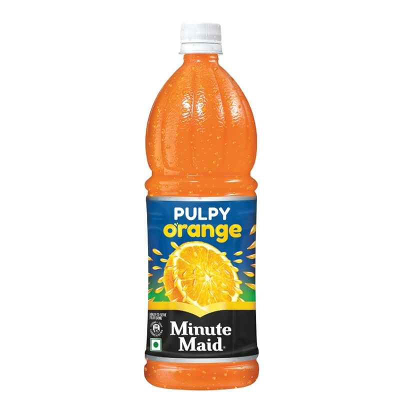 Minute Maid Pulpy Orange Fruit Juice | Fruity & Refreshing