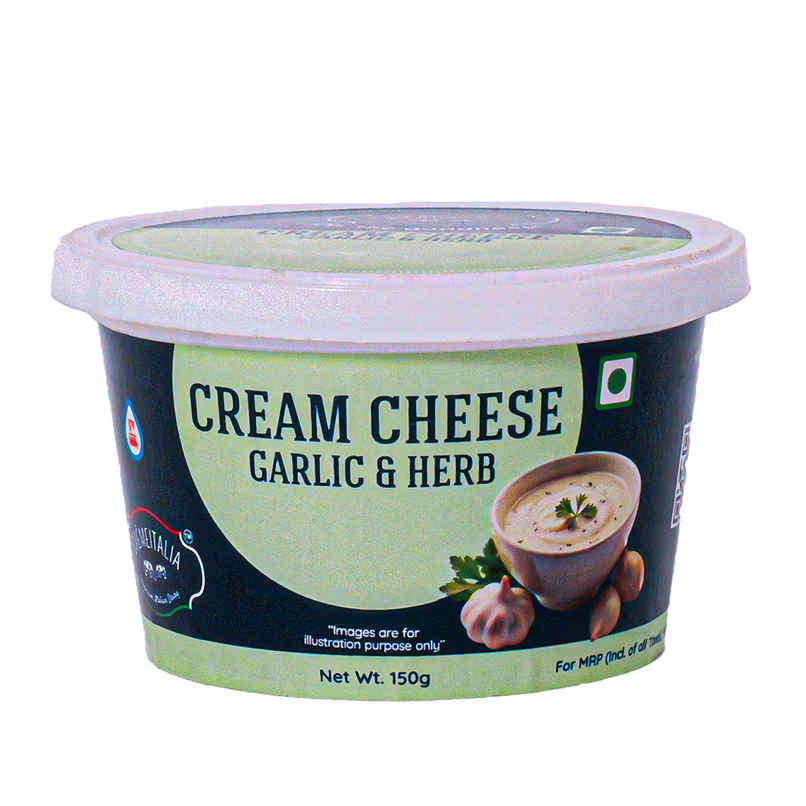 Cremeitalia Garlic and Herb Cream Cheese Cremeitalia Garlic and Herb Cream Cheese