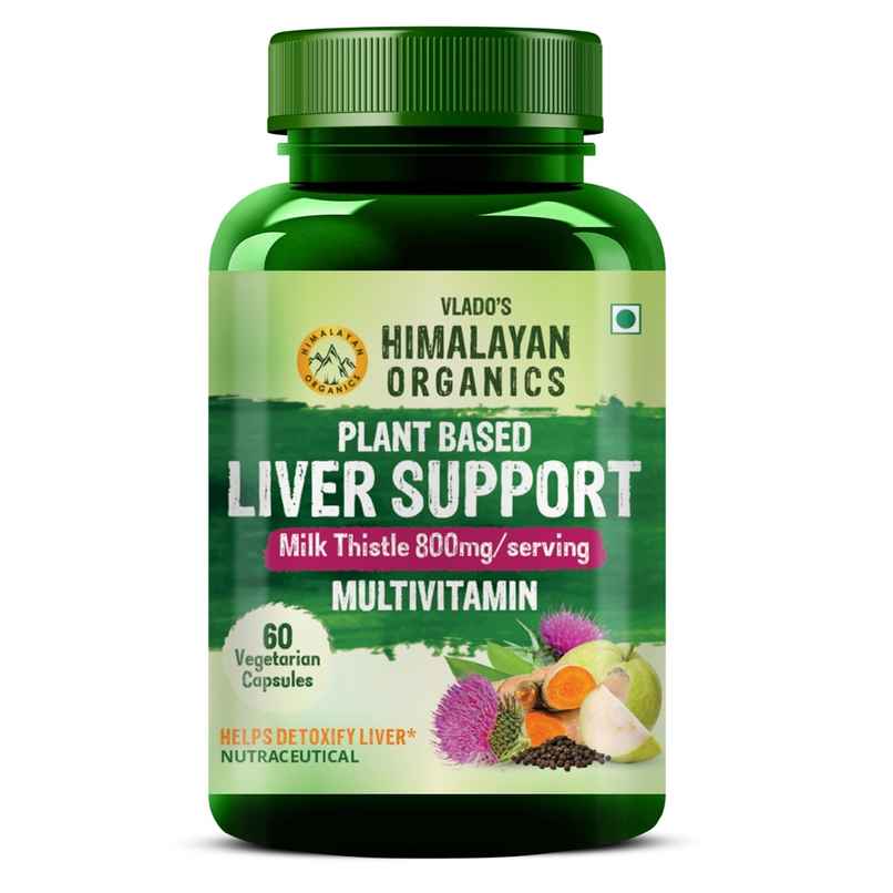 Vlado's Himalayan Organics Plant Based Liver Support Supplement 60 VEG Capsules Vlado's Himalayan Organics Plant Based Liver Support Supplement 60 VEG Capsules