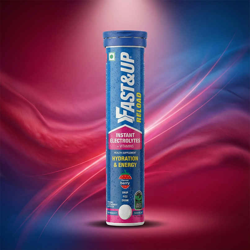 Fast&Up Reload Energy Drink Low Sugar Electrolyte - Berry Flavour