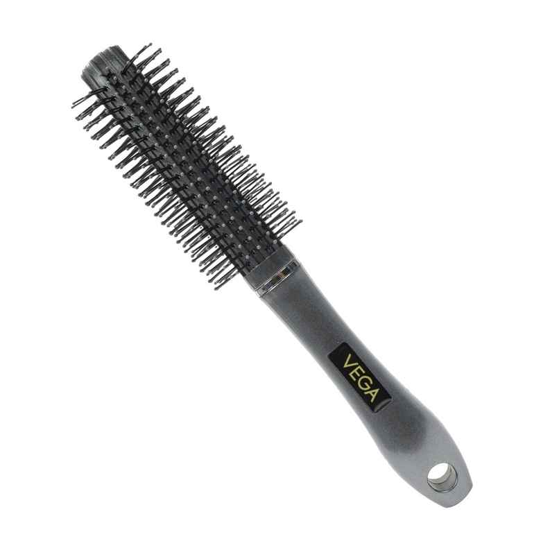 VEGA Round Hair Brush for Adding Curls| Volume and Waves in Hair| Men and Women| E10-RB VEGA Round Hair Brush for Adding Curls| Volume and Waves in Hair| Men and Women| E10-RB
