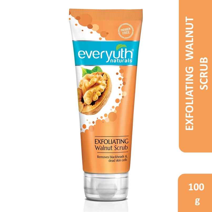 Everyuth Naturals Exfoliating Walnut Scrub for Blackheads & Dead Skin Cells Everyuth Naturals Exfoliating Walnut Scrub for Blackheads & Dead Skin Cells
