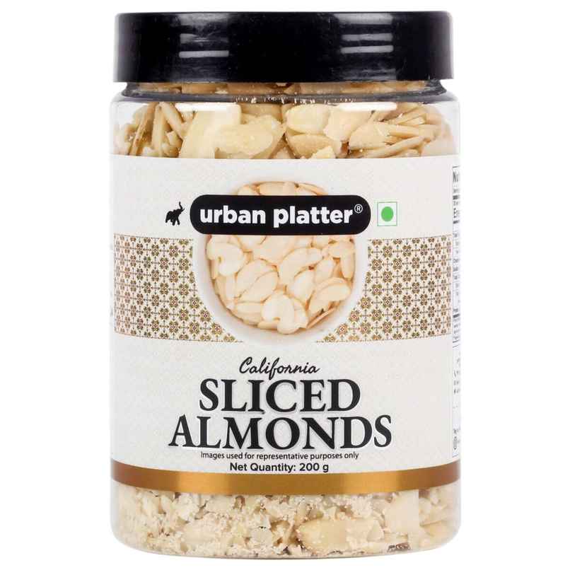 Urban Platter Sliced Blanched California Almonds Urban Platter Sliced Blanched California Almonds