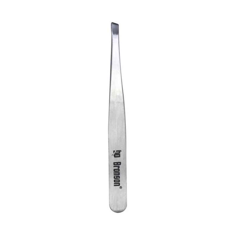 Bronson Professional Tweezer Plucker With Square Tip Bronson Professional Tweezer Plucker With Square Tip