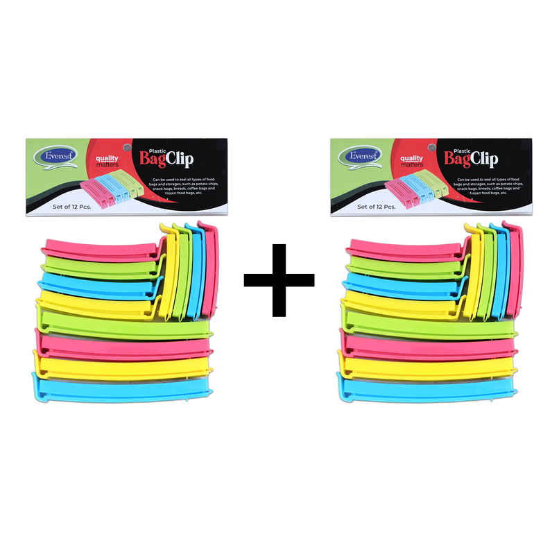 Everest Bag Clip Set Of 12 Pcs Combo Everest Bag Clip Set Of 12 Pcs Combo