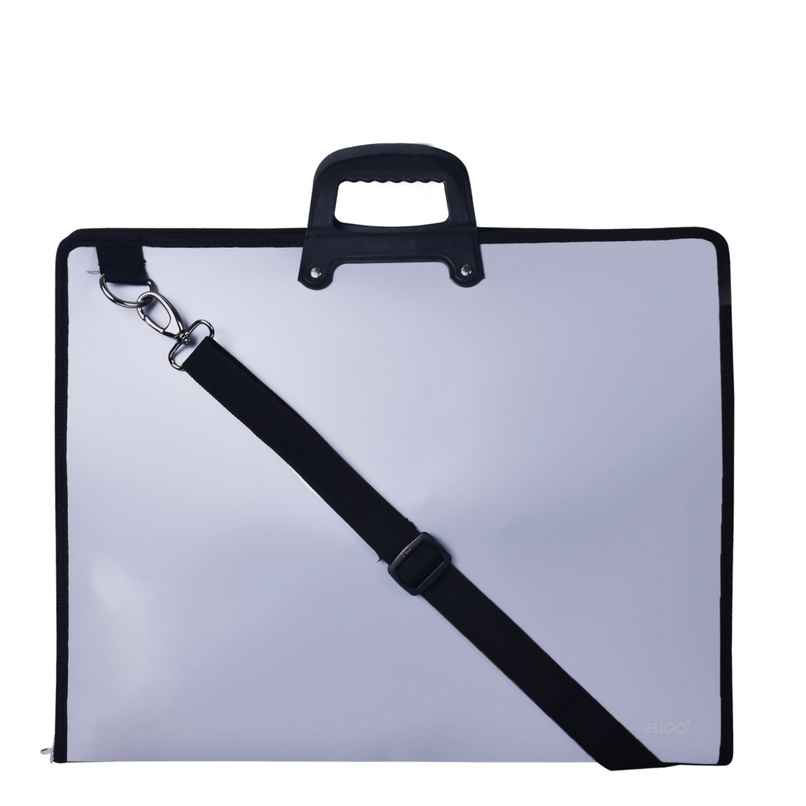 Saya Assorted Designers Zip Bag Folio - A3