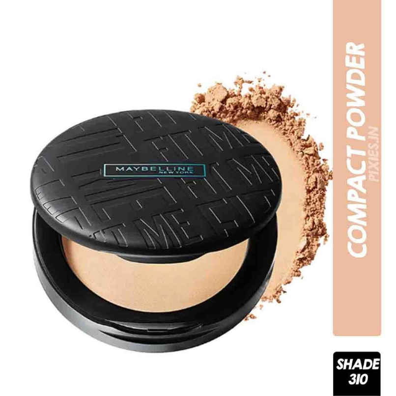 Maybelline New York Fit Me Matte + Poreless Compact Powder With Spf 32 | 310 Sun Beige Maybelline New York Fit Me Matte + Poreless Compact Powder With Spf 32 | 310 Sun Beige