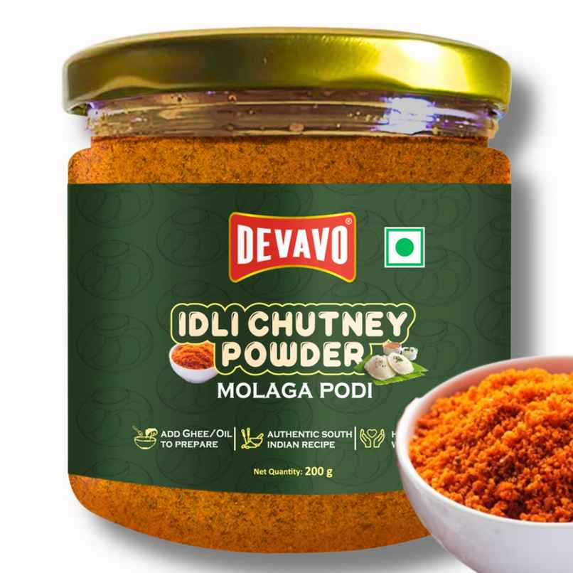 Devavo Idli Chutney Powder Molaga Podi Devavo Idli Chutney Powder Molaga Podi
