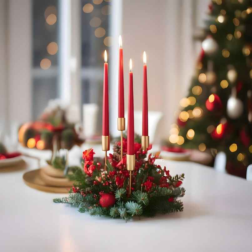 IRIS Berry Fragranced Taper Candles | 8 Hours Burning Time | 10 in | Home Decor IRIS Berry Fragranced Taper Candles | 8 Hours Burning Time | 10 in | Home Decor