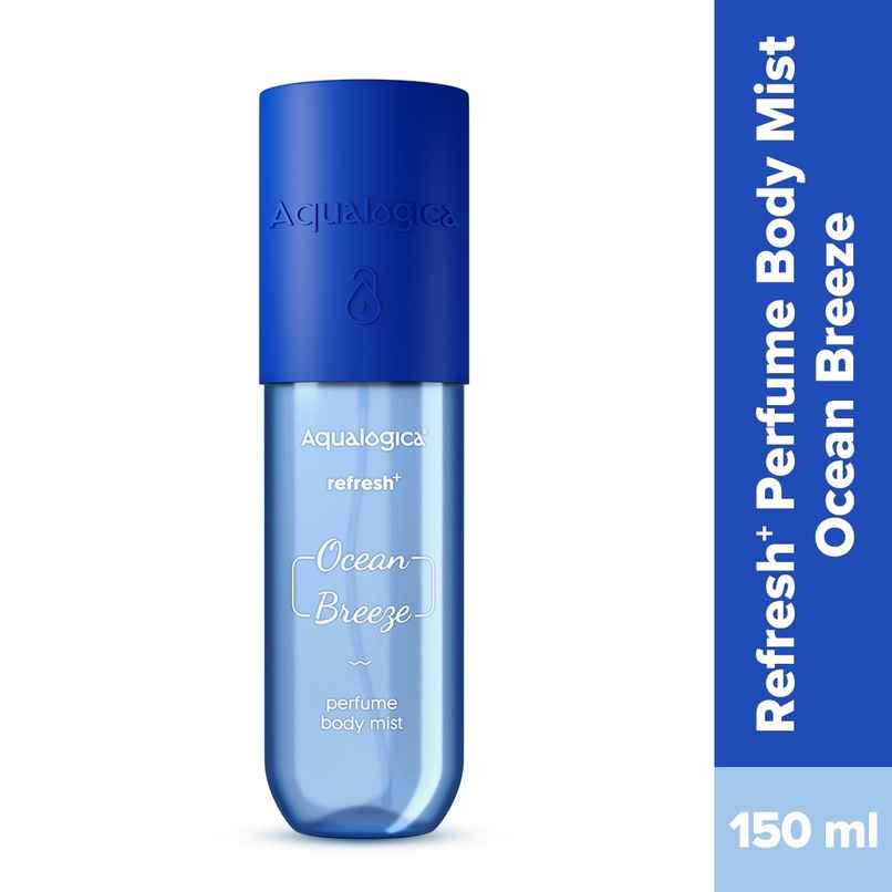 Aqualogica Refresh+ Ocean Breeze Perfume Body Mist Long- Lasting Fragrance