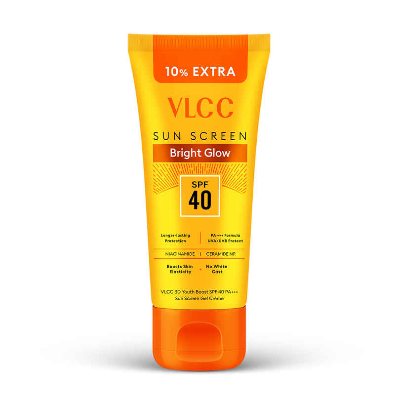 VLCC Bright Glow 3D Youth Boost SPF 40 PA+++ Sunscreen Gel Cream
