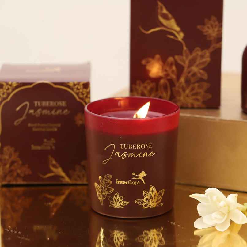 IGP Interflora Jasmine Tuberose Handpoured Candle IGP Interflora Jasmine Tuberose Handpoured Candle
