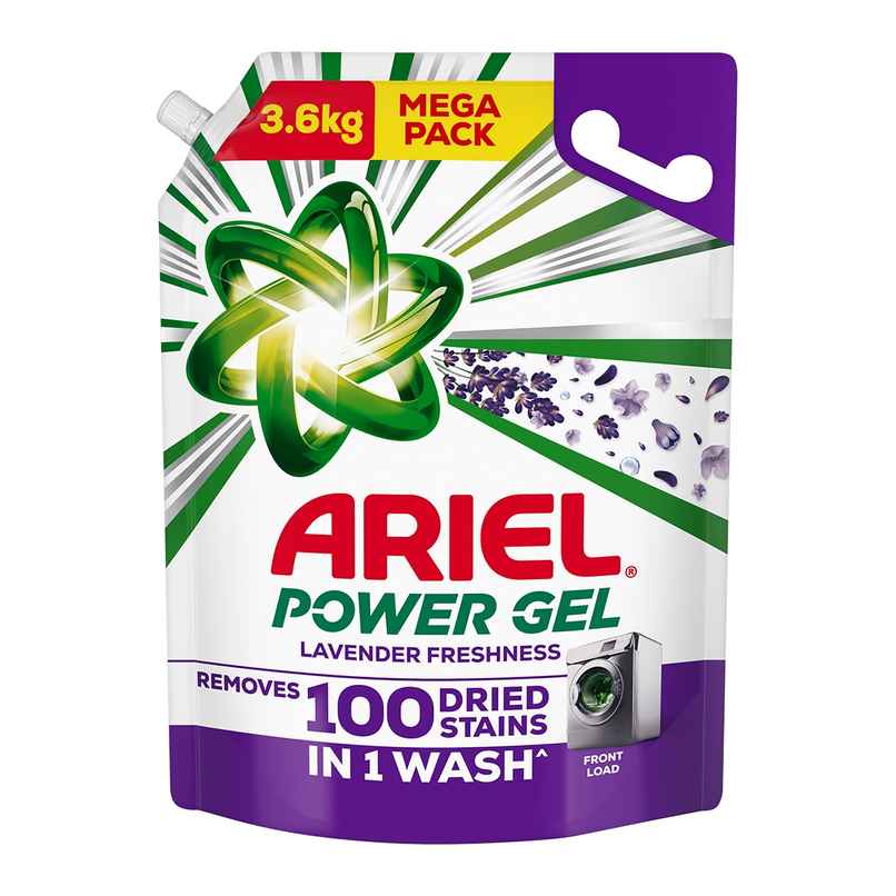 Ariel Lavender Power Gel Liquid Detergent for Front load washing machine Ariel Lavender Power Gel Liquid Detergent for Front load washing machine