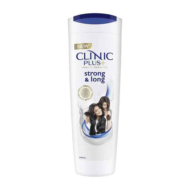 Clinic Plus Strong & Long Shampoo with Milk Proteins and Multivitamins Clinic Plus Strong & Long Shampoo with Milk Proteins and Multivitamins