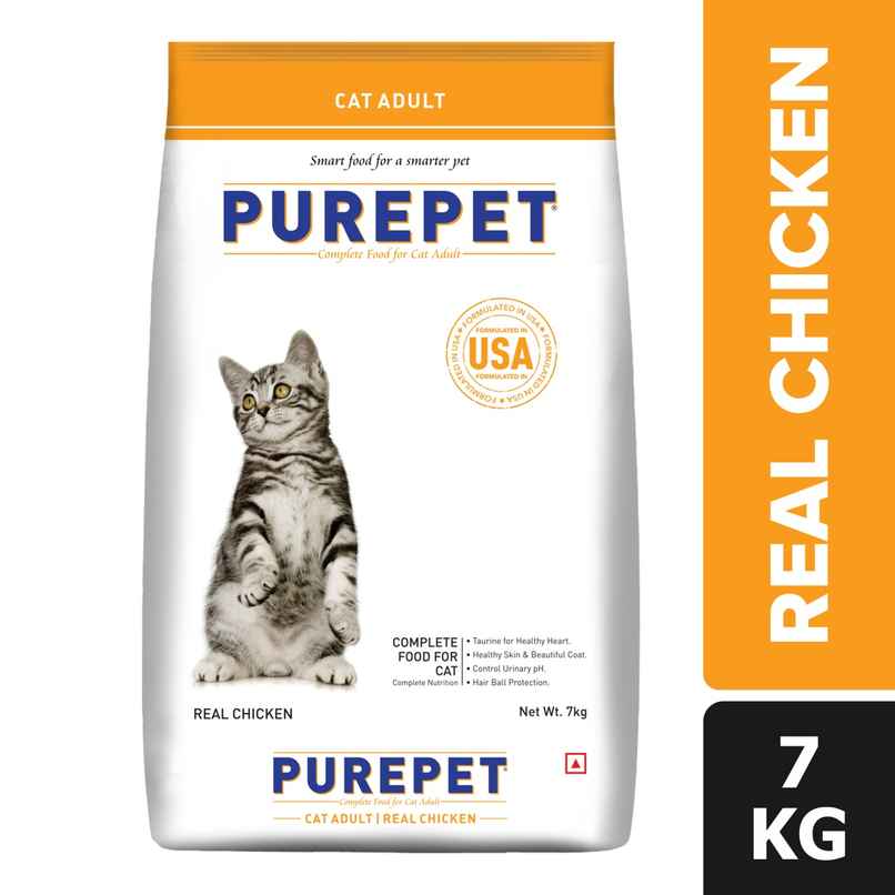 Purepet Adult Dry Cat FOOD Real Chicken Purepet Adult Dry Cat FOOD Real Chicken